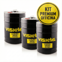 Combo Olio Motore 60L Viskoil | 2x 5W30 e 1x 10W40 Fusti 20L